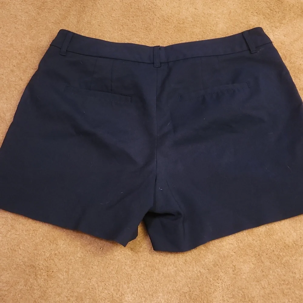 White House Black Market Dark Blue Women's Shorts - Picture 2 of 4